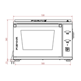 Effeuno Easy Pizza Pro (P134HA 509 PRO) pizzakemence