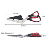 PizzaShears – Profi pizzavágó olló spatulával